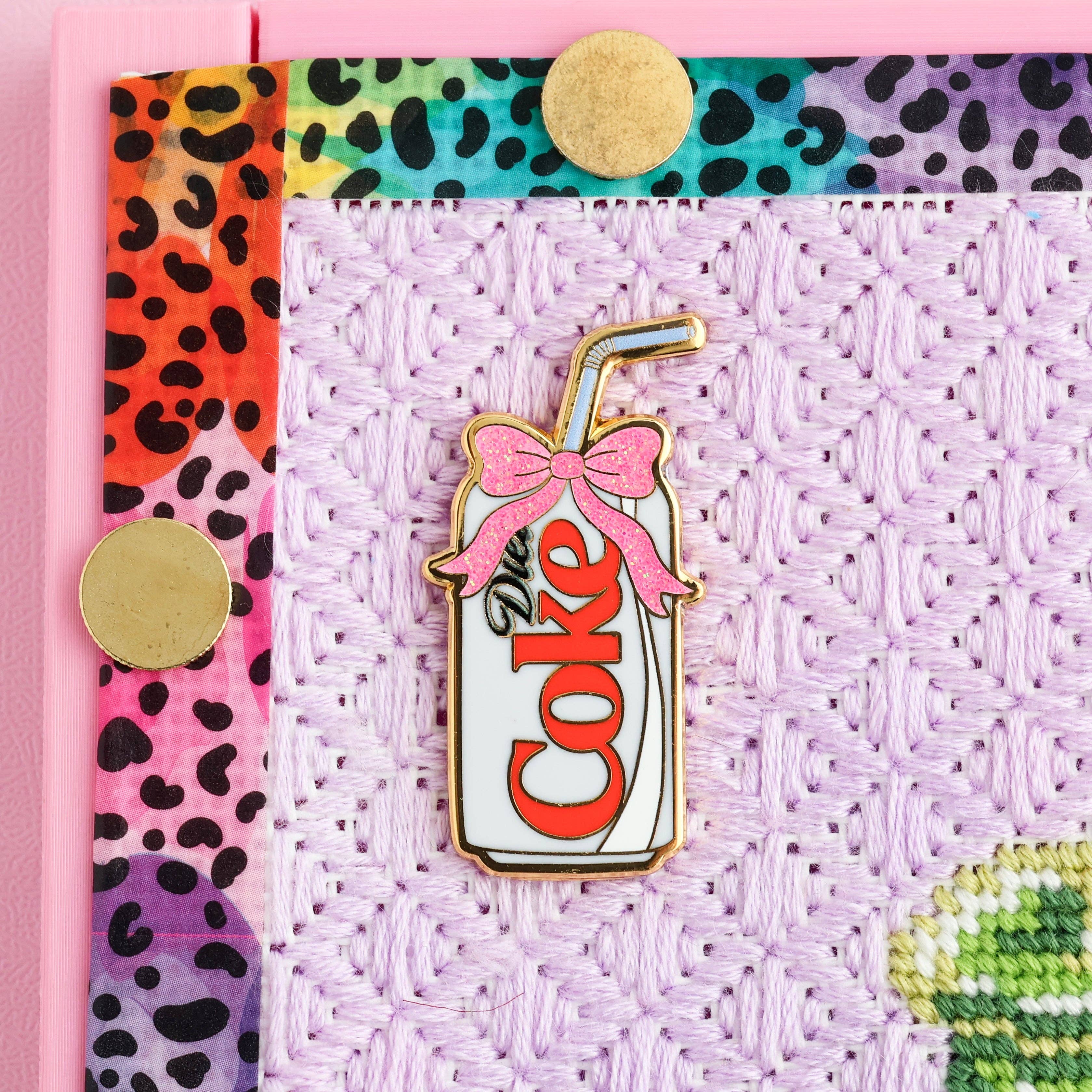Soda Can Needle Minder Magnet